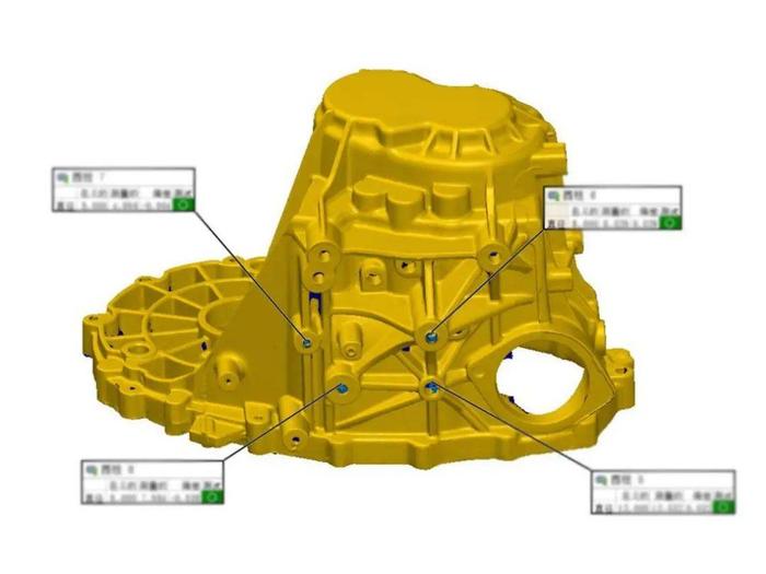 3D扫描技术助力变速箱壳体深腔铸件全尺寸及余量检测！