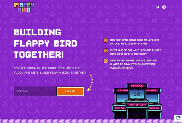 《Flappy Bird》手游时隔 10 年回归被指夹带“私货”：推广加密货币