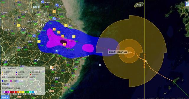 闵行发布台风橙色预警！闵行人专属的“贝碧嘉”慢直播也来了→