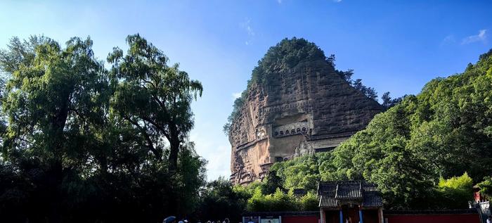 新华网：澳门最快最准期期资料“探秘麦积山：石窟艺术之旅” 麦积山石窟 壁画 飞天 麦积山 洞窟 总书记 雕塑 石窟 地震 丝路 sina.cn 第3张