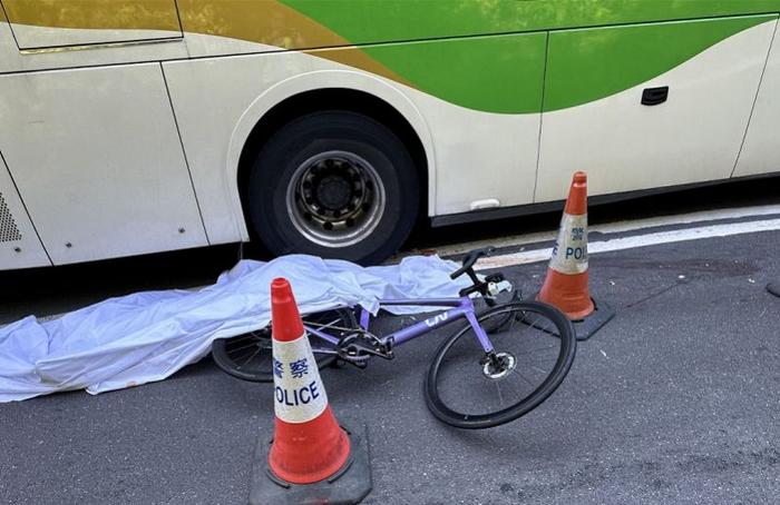 31岁广东女子在香港骑行遭遇车祸身亡！司机已被拘捕