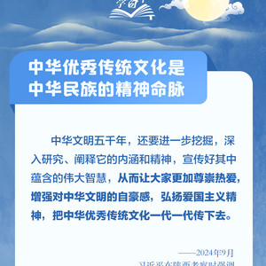 环球网：澳门2024最新资料“传承中华瑰宝，弘扬文化精粹” 一代 中华优秀传统文化 学习卡 精华 中华文明 监制 传承 总书记 四大 精神 sina.cn 第2张