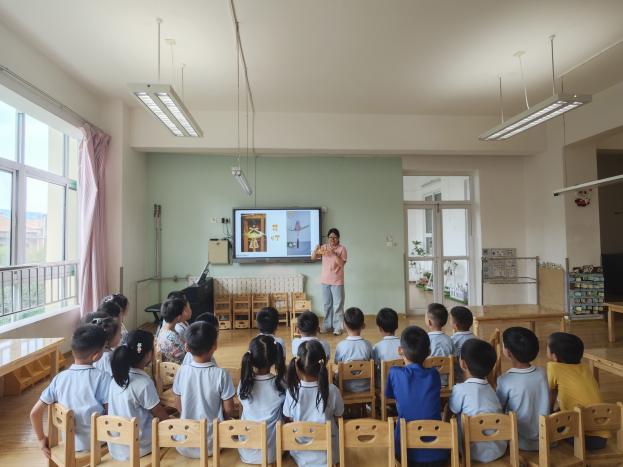 灞桥区洪庆街道中心幼儿园中秋节主题活动