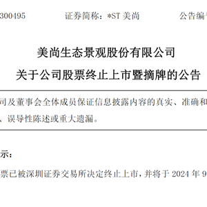 澳门一肖一码100%精准一昔日百亿牛股退市，财务造假8年，巨亏2亿 退市 女老板 证监会 大牛股 罚款 *ST美尚 投资者 净利润 券商 股价 sina.cn 第2张