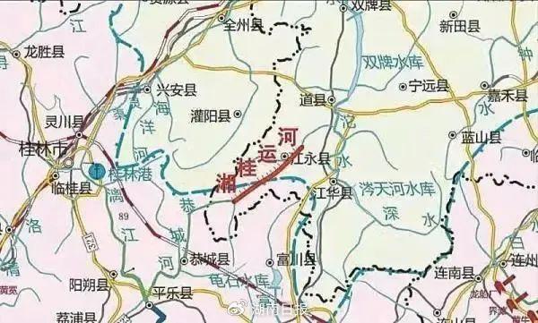 湘桂运河何时开建？