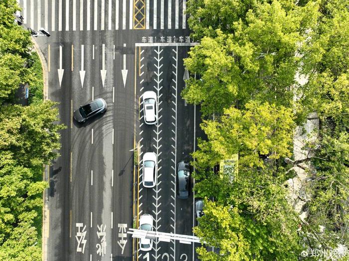 多车道“可变车道”落地郑州金水路与经二路 让通行更顺畅