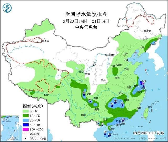 今夜局部仍有大到暴雨，下周最高气温大多不足30℃