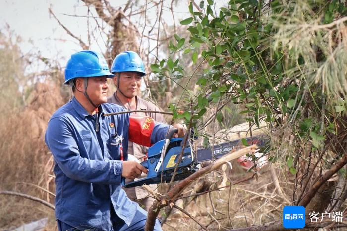 万宁派出多支力量支援文昌海口等地灾后恢复