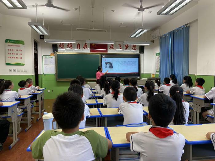 灞桥区官厅小学“九一八”纪念日主题教育活动