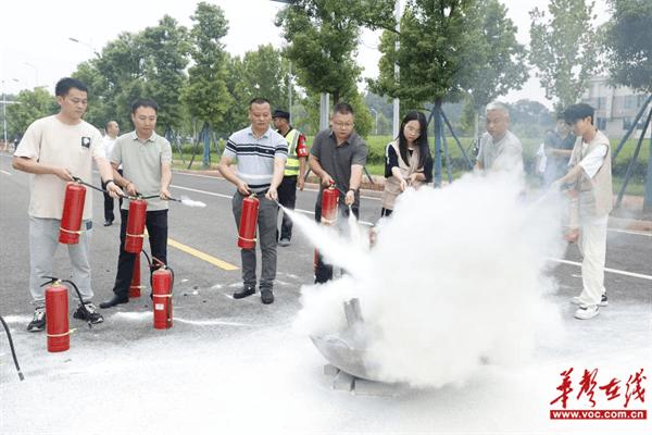 练应急技能 筑安全防线 长沙工业学院开展消防应急疏散灭火演习及消防知识培训