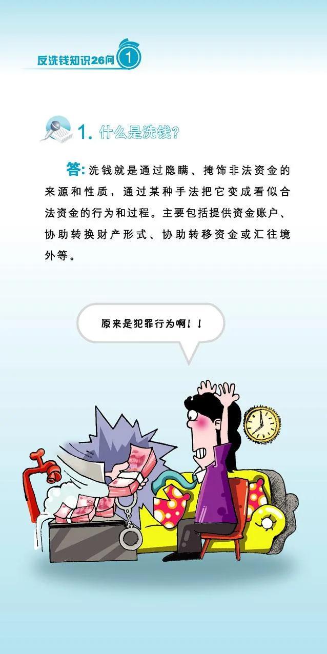 反洗钱小课堂丨反洗钱知识26问