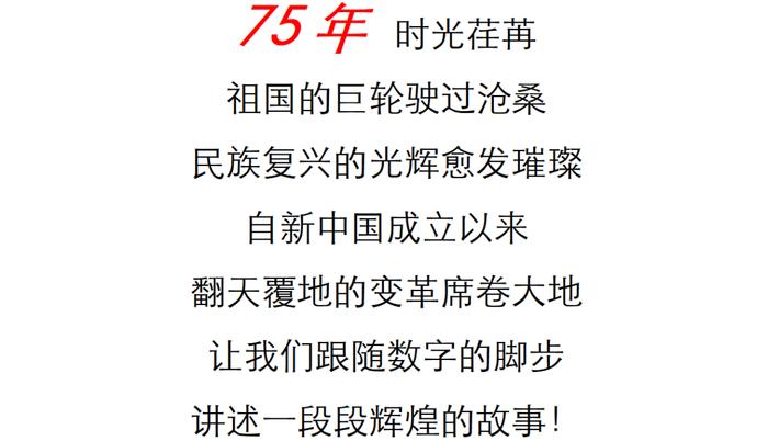 数说75年丨你好，这里是江门！