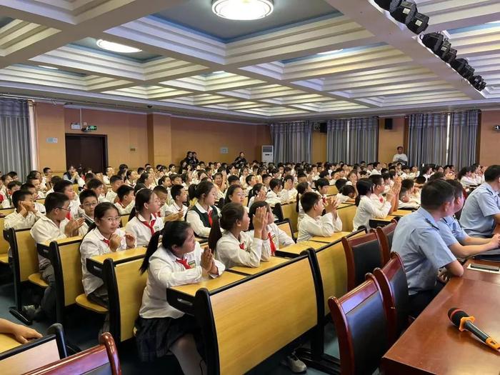 未央区西航三校西校区进行食品安全宣传教育进校园主题活动