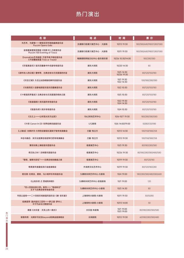 乐游上海文旅资讯10月推荐