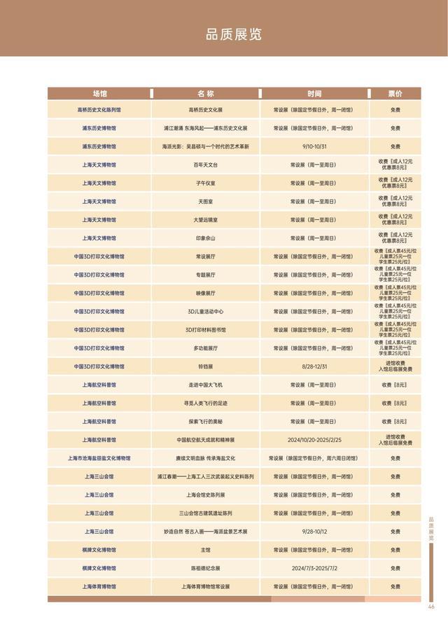 乐游上海文旅资讯10月推荐