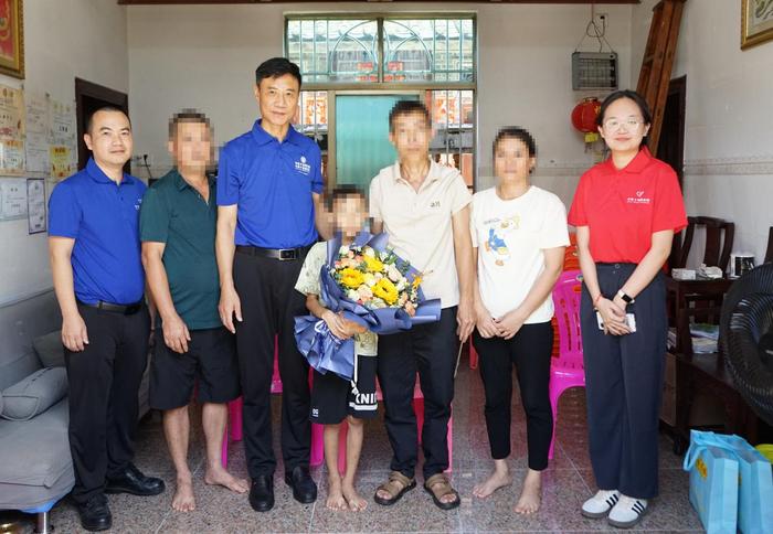 温情暖人心 中国干细胞集团附属干细胞医院随访地中海贫血救助项目患者