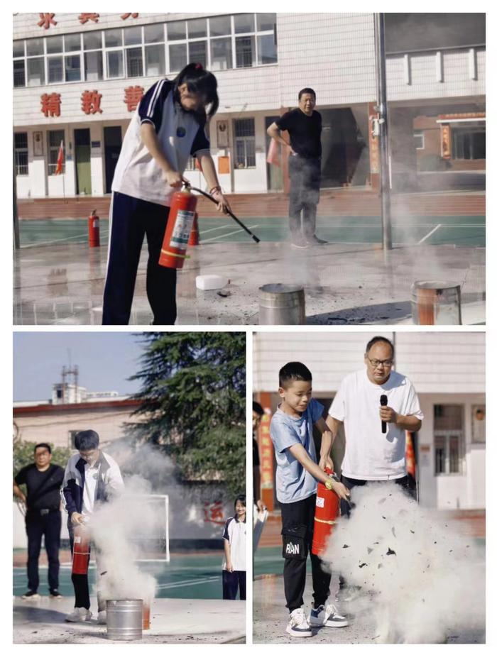 “发生火灾怎么办？时常演练要规范！”——南召县云阳镇初级中学校开展消防演练活动