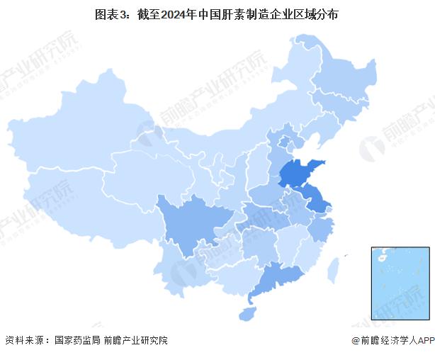 【干货】2024年肝素行业产业链全景梳理及区域热力地图