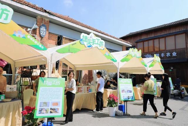 松江大米、三角梅、时令蔬菜……泖港特色农产品亮相云间粮仓