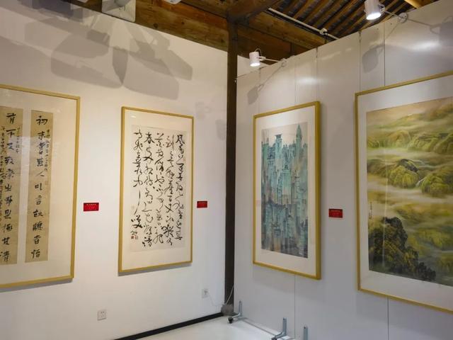 60余幅精品佳作集中亮相，长三角文史馆书画名家作品展开幕