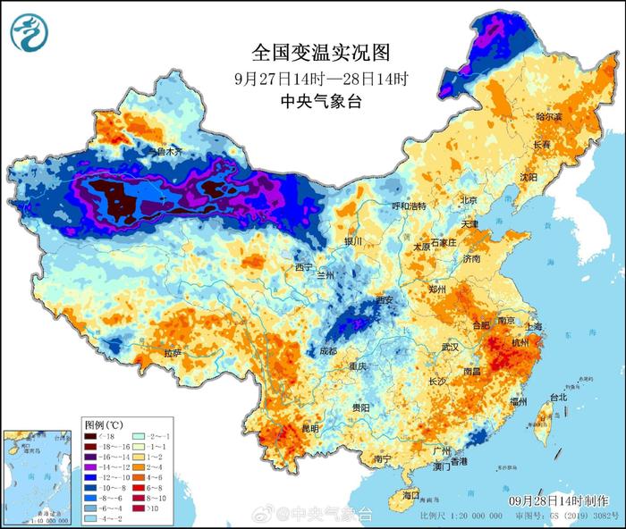 “山陀儿”逐渐加强 冷空气日渐逼近 浙江的秋天要来了吗？