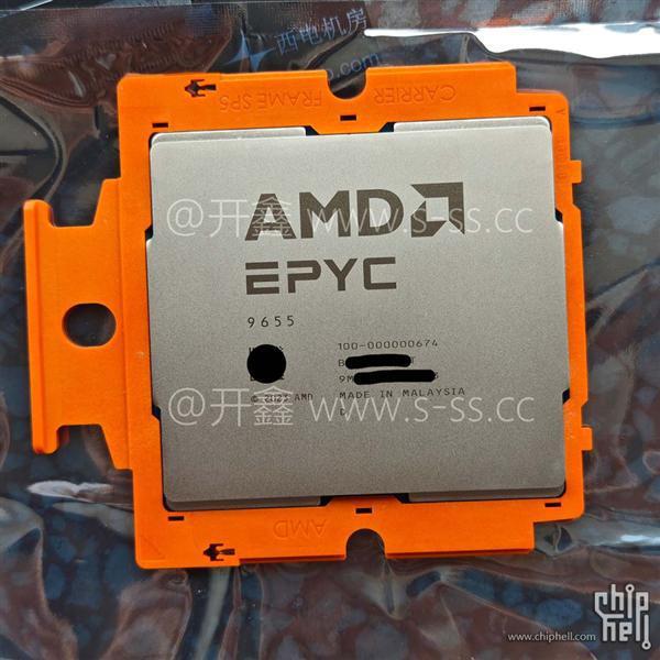 128核心500W功耗！AMD Zen5 EPYC提前走光