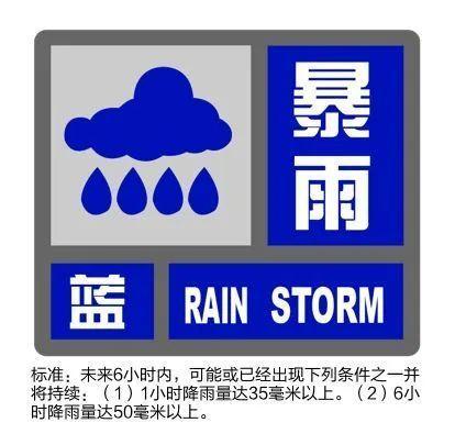 返程注意！当前暴雨蓝色预警高挂！