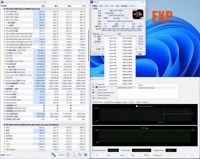 微星MPG X870E CARBON WIFI 暗黑主板评测：虽为高端，胜似旗舰