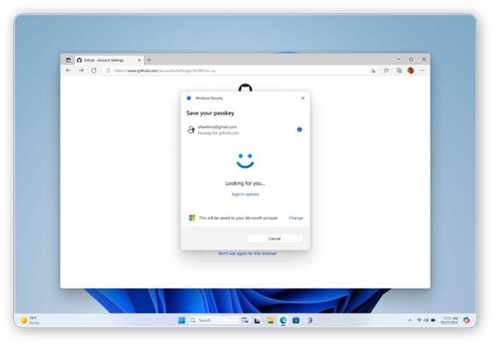 微软 Win11 整合 1Password、Bitwarden 等第三方 Passkey 服务，加速用户告别传统密码