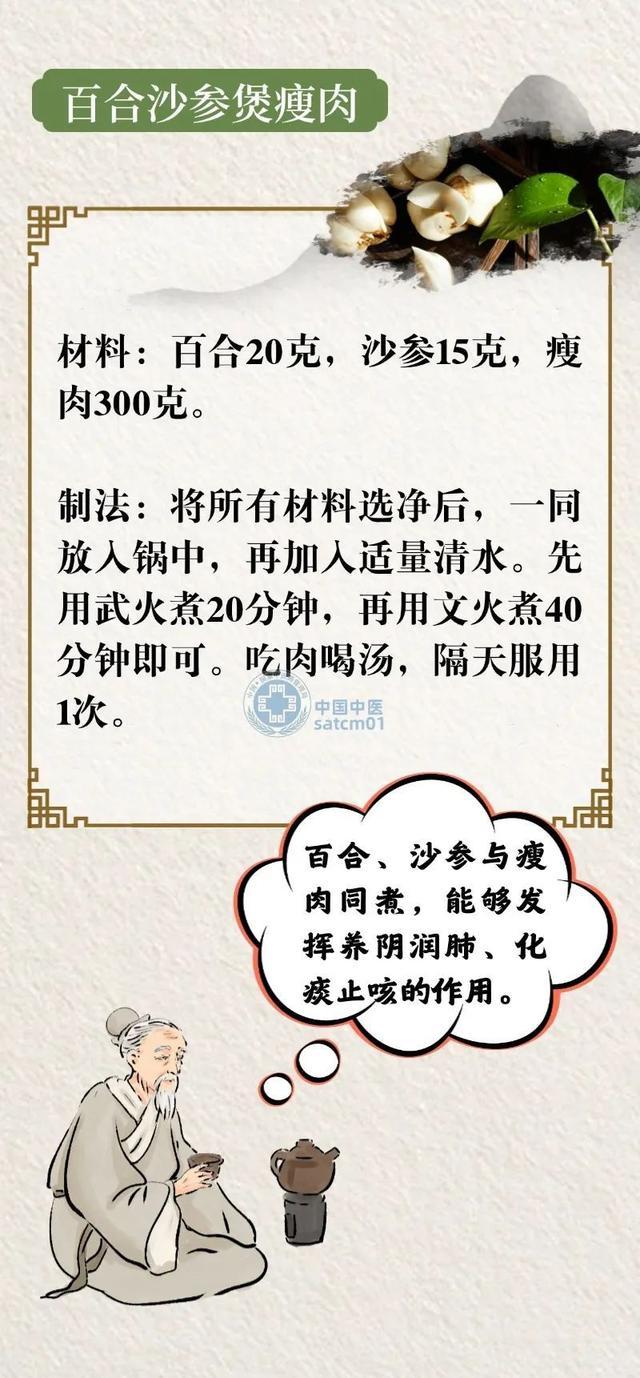 收藏几款润燥汤，让疾病难靠近→