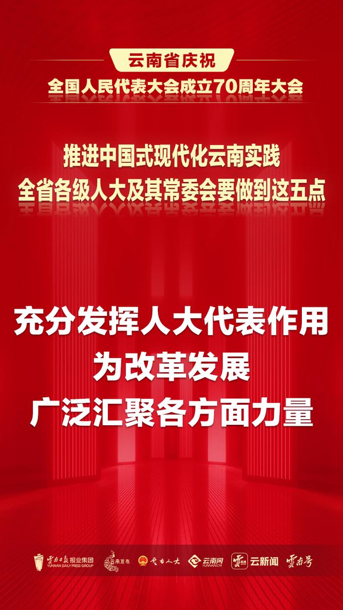 划重点！新征程上云南人大工作要做好这五点……