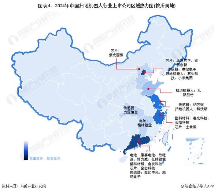 扫地机器人产业招商清单：科沃斯、石头科技、云鲸等最新投资动向【附关键企业名录】