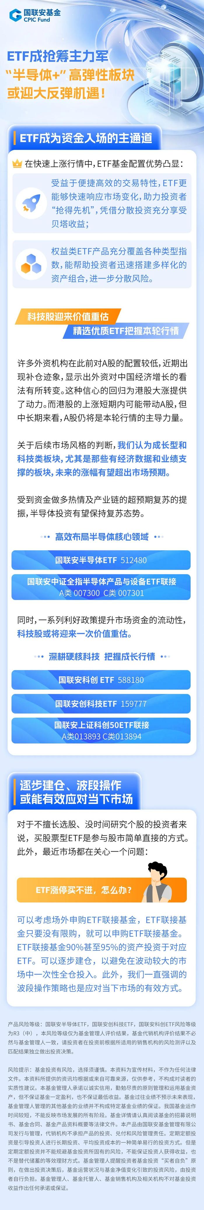 ETF成抢筹主力军，“半导体+”高弹性板块或迎大反弹机遇！