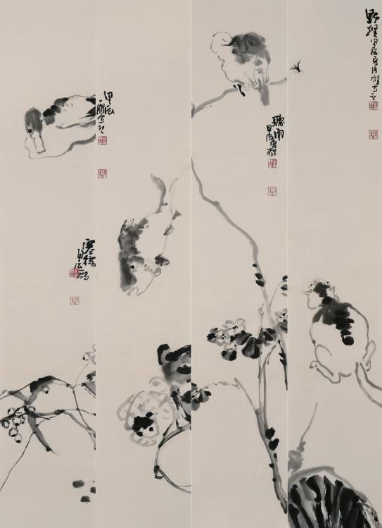 郑瀚林中国画精品展在南京江宁美术馆开展