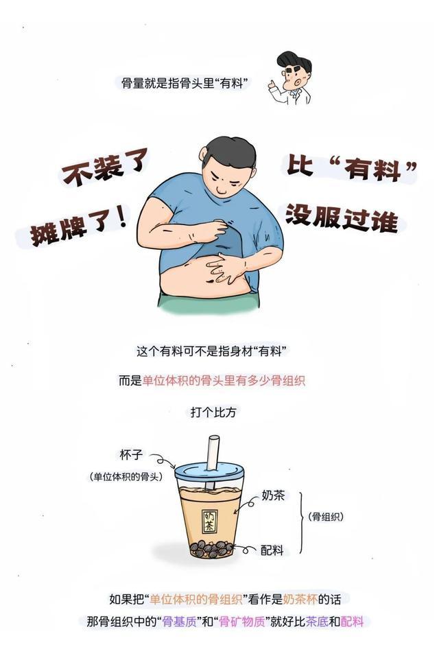 体脂秤上的“骨量”是个啥？补钙能涨骨量吗？