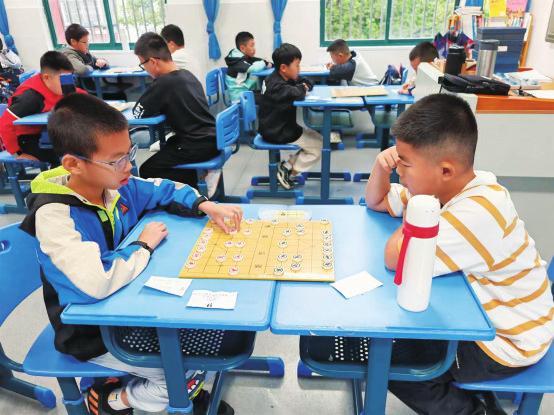 安徽省象棋等级赛在合肥市双岗小学举行