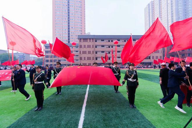 【青春赛道 活力校园】西安市第三中学 “名校+”共同体运动会活力开幕！