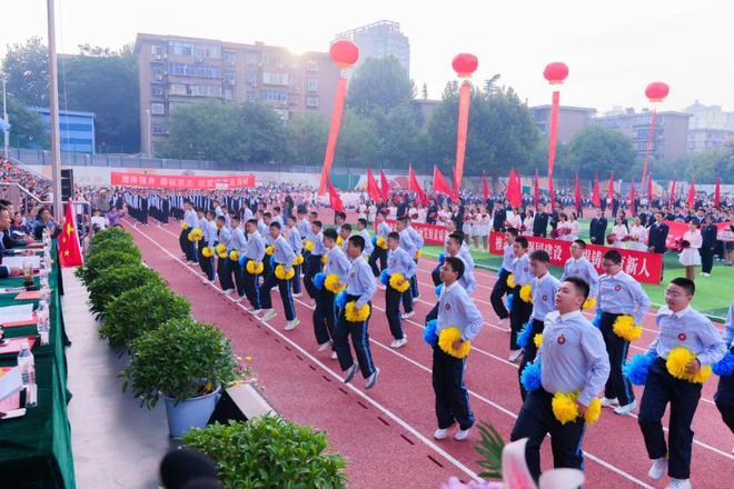 【青春赛道 活力校园】西安市第三中学 “名校+”共同体运动会活力开幕！