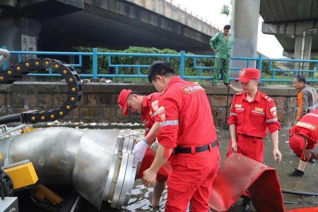 上海排水之最丨上海流量最大的防汛泵车