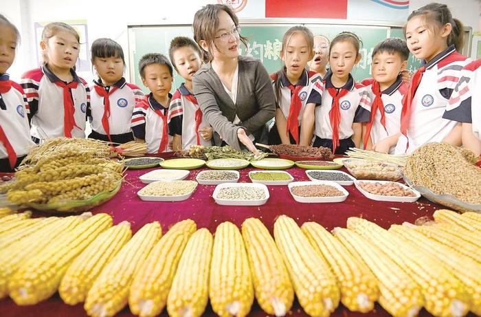 邯山区实验小学开展珍惜粮食、从我做起主题教育活动