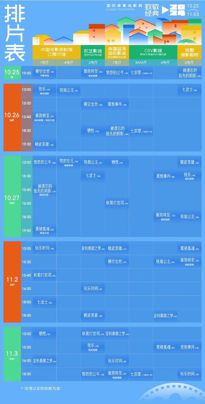 开票！2024年致敬经典·国际修复电影展来啦