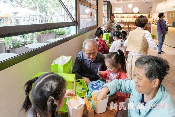 图说:聚焦居民生活需求,淡水路社区增设综合为老服务中心