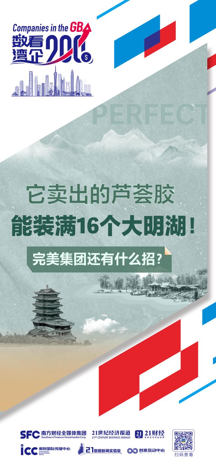 “链”上湾企|它卖出的芦荟胶，能装满16个大明湖！完美集团还有什么招？