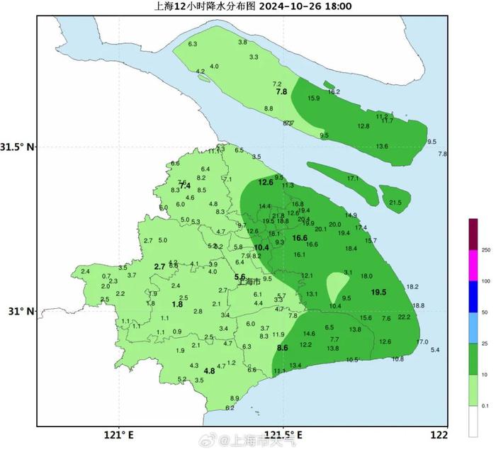 上海市民注意！明天大雨，气温将骤降！下周初最高气温将跌至20℃