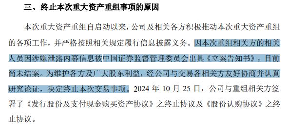 突然宣布！盈方微、莫高股份终止筹划重组 均为“并购六条”发布后A股首例