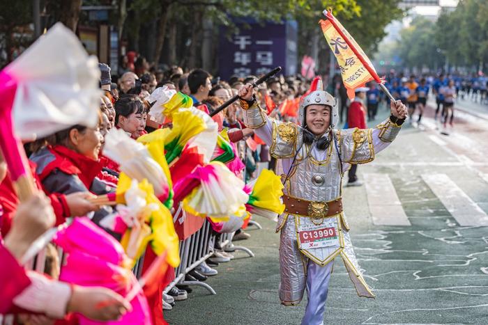 乐游宝鸡 乐跑马拉松