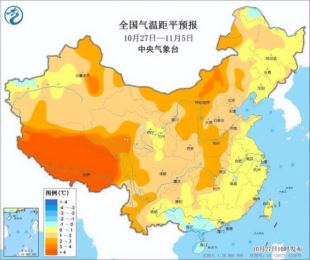 多地气温或将创下半年来新低 下周天气早知道