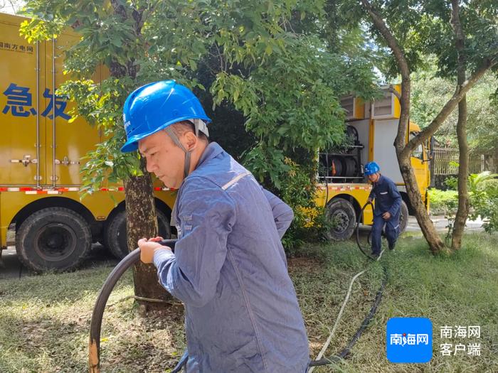 琼海供电局多措并举解决市民用电难