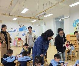 灞桥区第八幼儿园开展半日开放活动