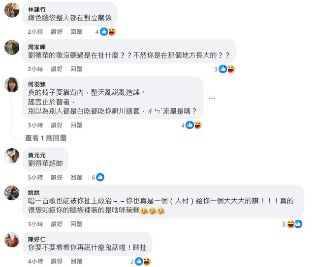 挑刺刘德华演唱《中国人》，他挨批，岛内网友还指出一个事实